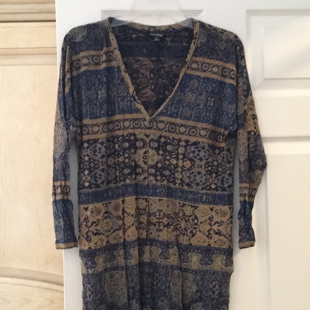 Lucky brand maxi dress oversized dress